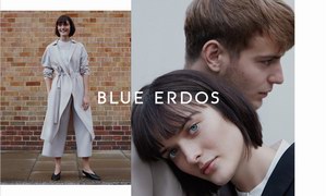 鄂尔多斯旗下轻熟女品牌Blue Erdos 2017春夏系列大片 