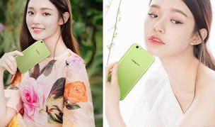 横扫时尚与科技 OPPO R9s清新绿成明星出街标配