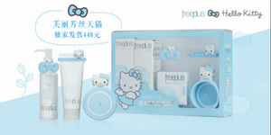 芙丽芳丝freeplus x Hello Kitty限量版礼盒发售中，萌翻你的敏感少女心