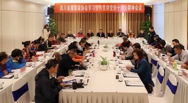 四川省摄影家协会举行贯彻学习党的十九大精神会议