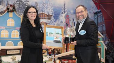 《上水广场Twinkle Christmas》百年历史手造水晶球首次亚洲展出