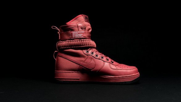 耐克空军一号Nike SF-AF1 暗红色高帮近期上架！