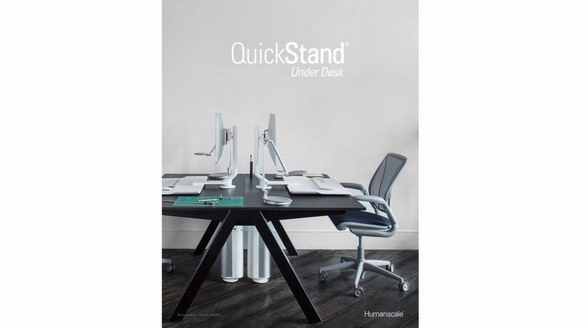 Humanscale  QuickStand Under Desk推动健康新“工”式 