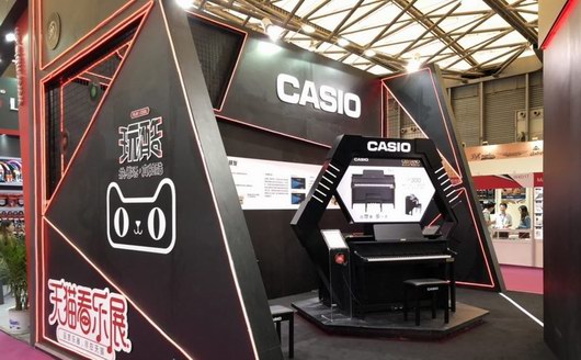 卡西欧电子乐器携手天猫玩转上海国际乐器展