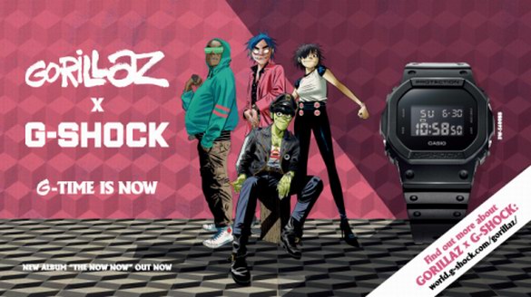 经典与传奇 风潮再起——G-SHOCK×GORILLAZ推出合作限量礼盒