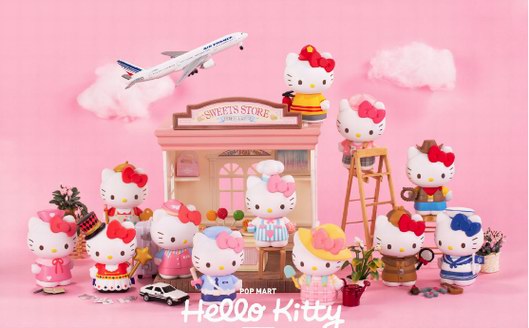 Hello Kitty45年周年系列发售 泡泡玛特邀你再续青春