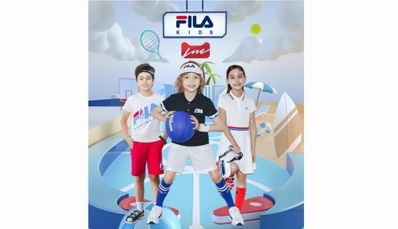 FILA KIDS大秀云上童装盛典，夏日潮童，自有型