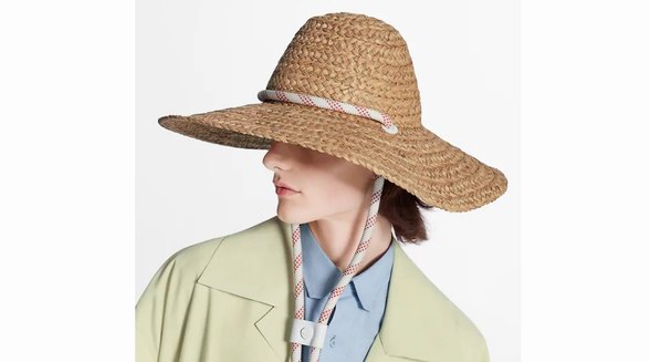 LV推出售价8200元草帽：100%稻草构成，果然个性复古