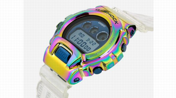 G-SHOCK·KITH新款彩虹联名腕表 4月炫光来袭 限量开售