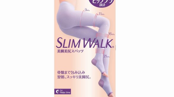 久坐造成的腿部疲劳？SLIM WALK美腿袜睡觉也能消肿