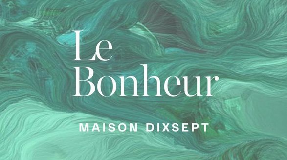 MAISON DIXSEPT艺术香氛Le Bonheur放纵全新发售