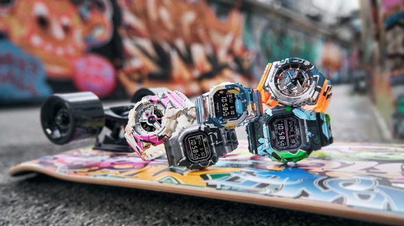 街头潮力飙升！G-SHOCK STREET SPIRIT系列以涂鸦燃动街头