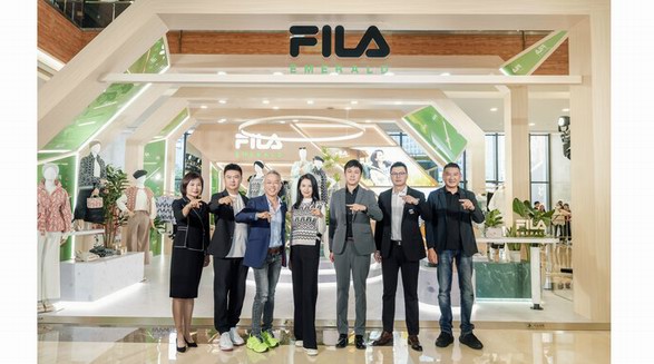 FILA EMERALD 主题快闪店登陆南宁万象城