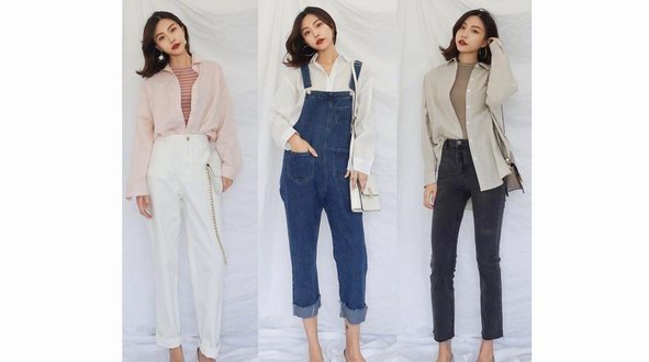 春天怎么搭配衣服图片：7款春季外套、裙装、牛仔背带裤穿搭示范来了