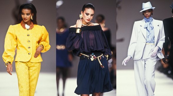 永不过时的经典秀场｜圣罗兰1989秀场回顾