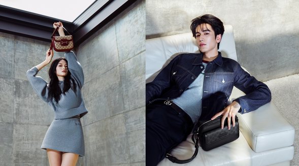 古驰推出&ldquo;爱意相扣&rdquo;主题广告大片 由品牌大使张凌赫与超模贺聪倾情演绎