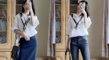 初秋职场穿搭分享：干净利落的ol风高级范满满