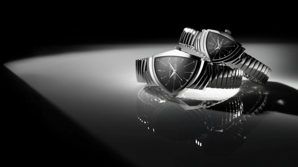 这表有点意思！汉米尔顿探险S号石英腕表，搭配Flex弹性表链