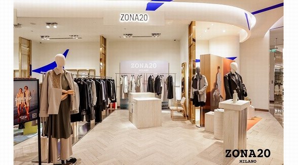 ZONA20 MILANO进驻上海老佛爷百货，揭幕中国首店