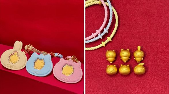 周大福携手超人气IP，推出chiikawa系列珠宝新品