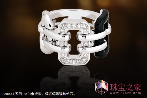 Chanel奢华珠宝戒指Baroque系列（Baroque Ring Collection of Chanel's Fine Jewelry），