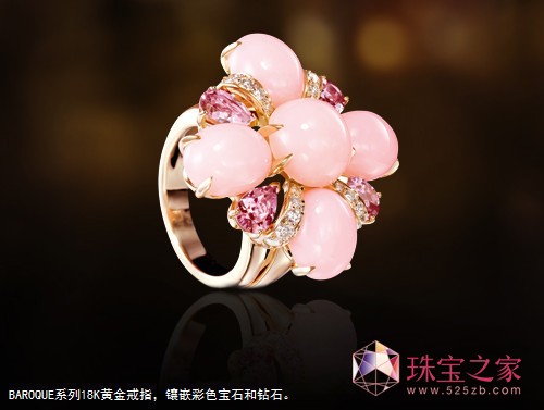 Chanel奢华珠宝戒指Baroque系列（Baroque Ring Collection of Chanel's Fine Jewelry），