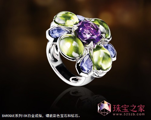 Chanel奢华珠宝戒指Baroque系列（Baroque Ring Collection of Chanel's Fine Jewelry），