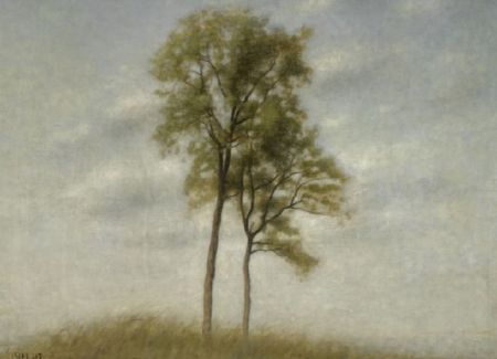 蘇富比近期油画拍品 Unge Ege(Young Oak Trees)