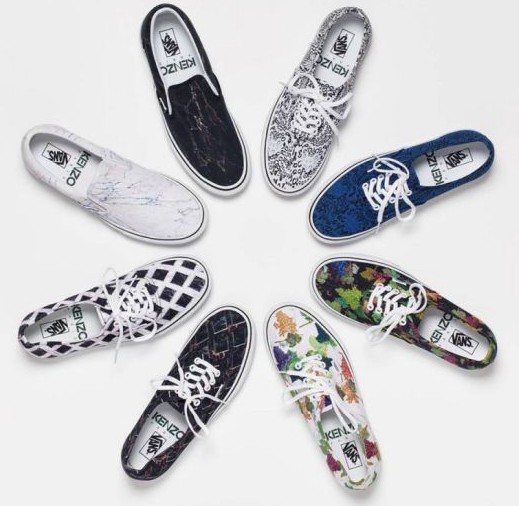 Vans x Kenzo 印花风格合作系列