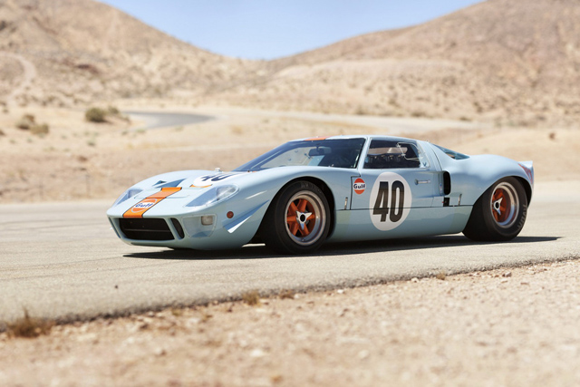 福特P/1074的 GT40 古董赛车