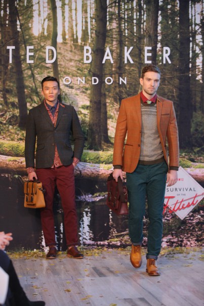 英国时尚品牌Ted Baker 2012秋冬男装系列