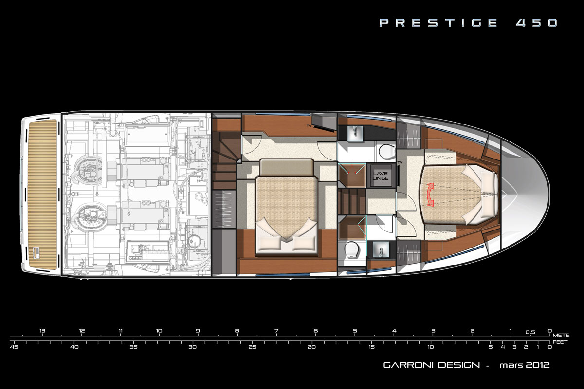 Jeanneau亚诺品牌将于2013年春发布Prestige 450S游艇