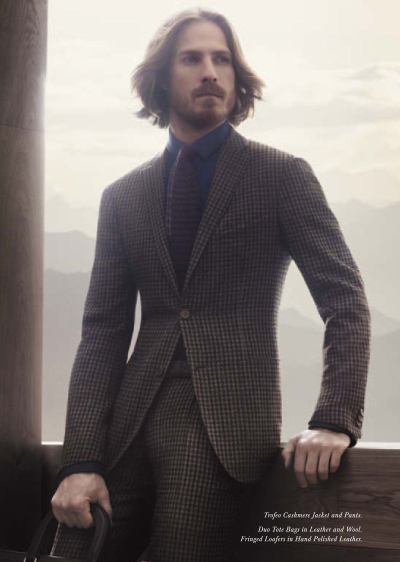 Ermenegildo Zegna（杰尼亚）2012年秋冬系列广告大片