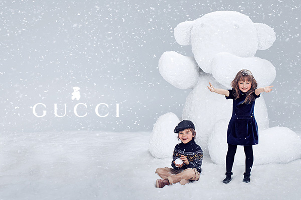 Gucci（古琦）2012年秋冬系列童装广告大片