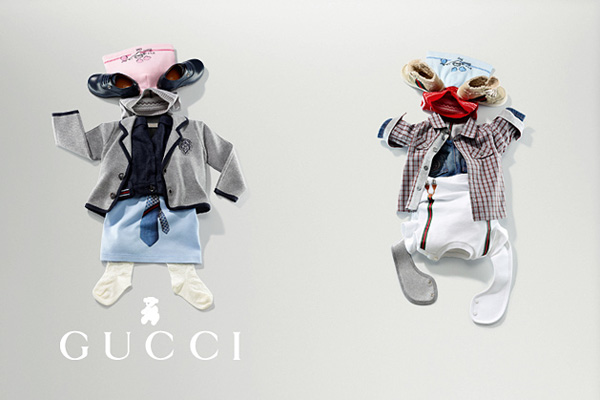 Gucci（古琦）2012年秋冬系列童装广告大片