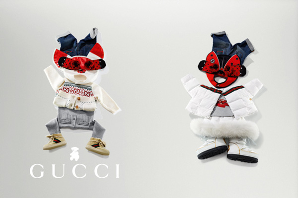 Gucci（古琦）2012年秋冬系列童装广告大片