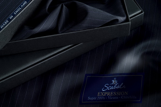 Scabal(世家宝)：英国顶级西装面料