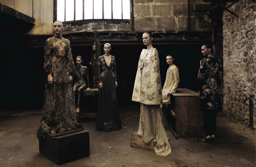 Valentino（瓦伦天奴）2012秋冬高级定制Haute Couture系列广告大片