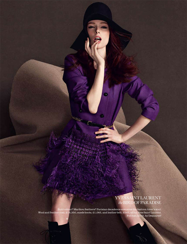 Coco Rocha 《Elle》UK 2011年8月号