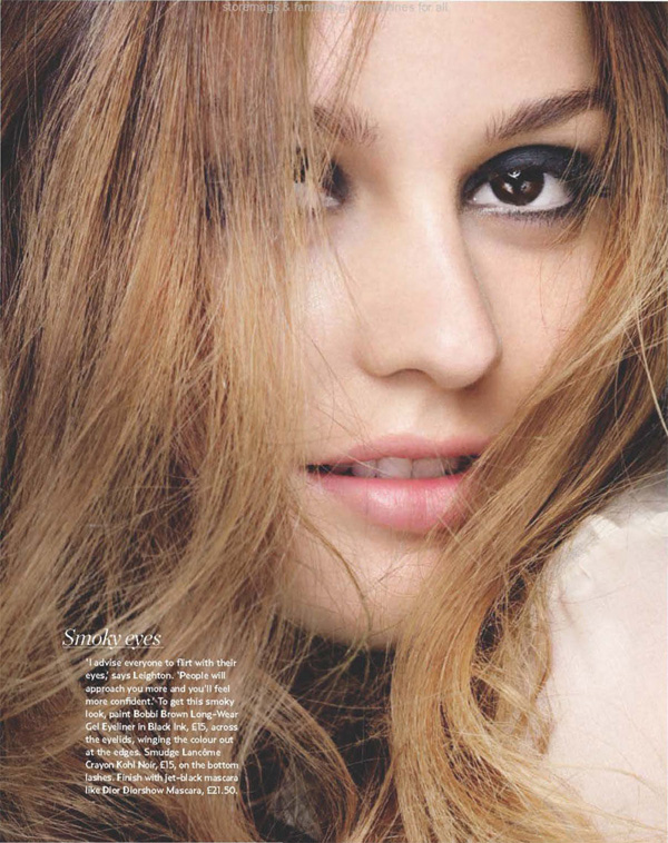 Leighton Meester《Marie Claire》英国版12月号