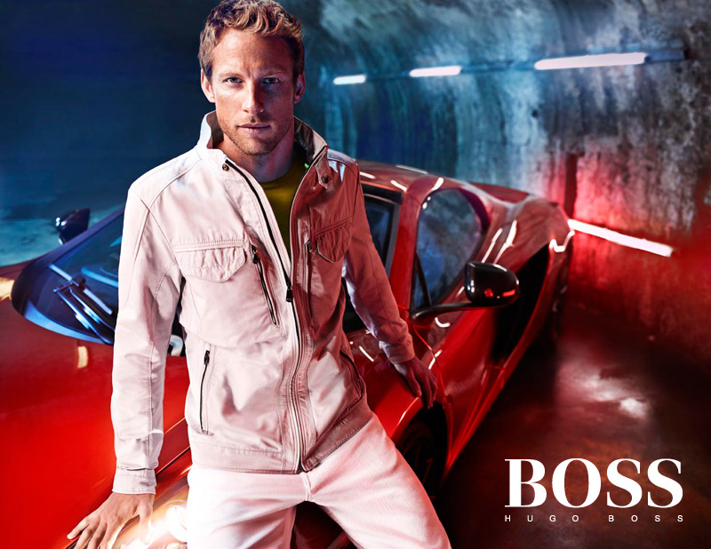 Hugo Boss x McLaren 赛车服装广告大片