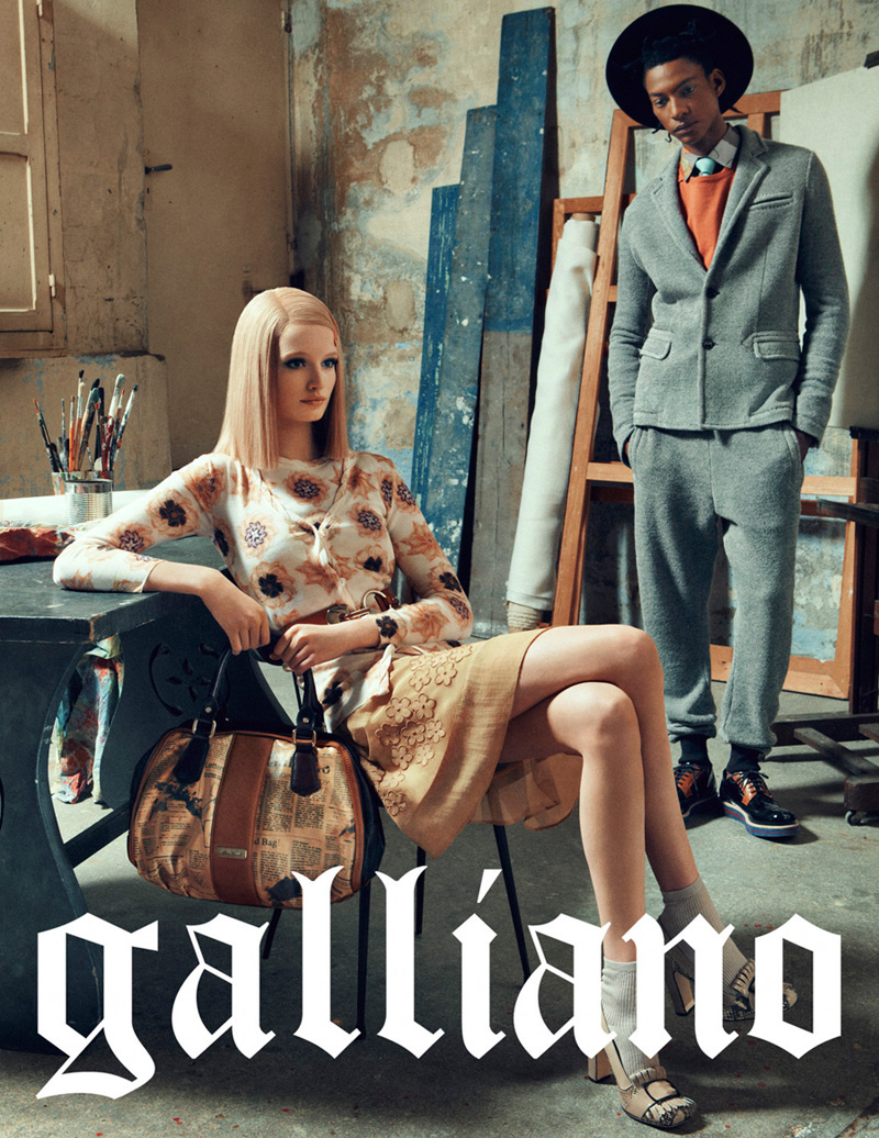 Galliano 2012秋冬系列广告大片