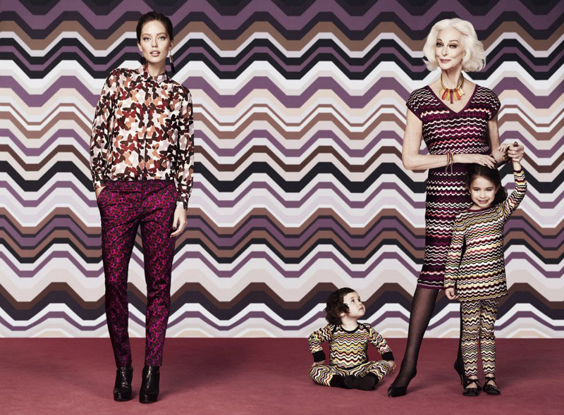 Lindex Missoni 2012秋冬系列广告大片