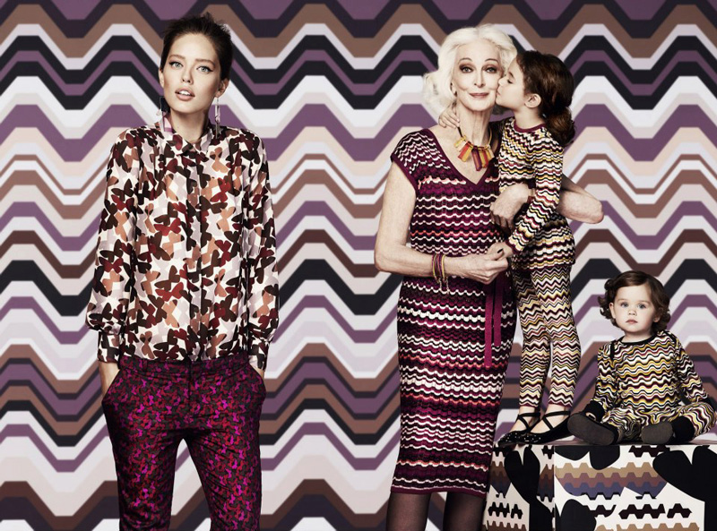 Lindex Missoni 2012秋冬系列广告大片