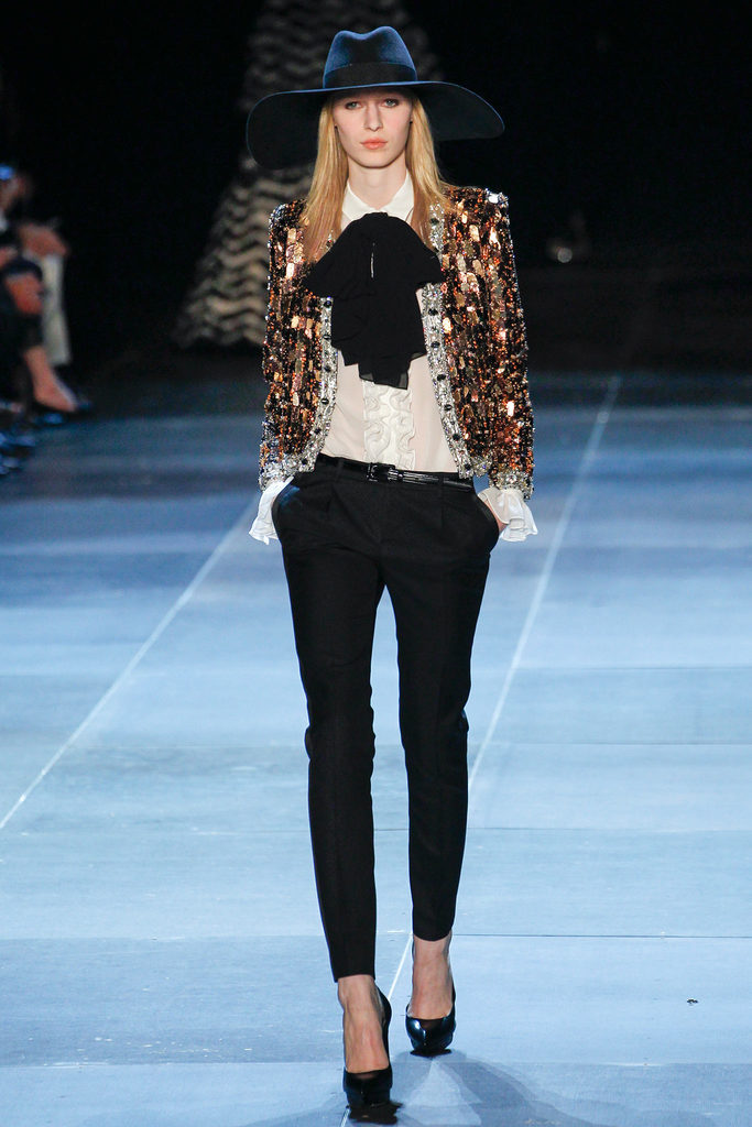 Saint Laurent 2013春夏流行发布