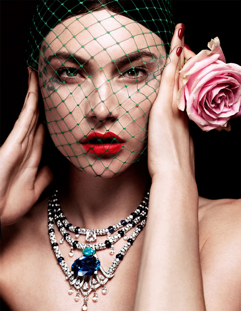 Jacquelyn Jablonski《Vogue》俄版2012年10月号