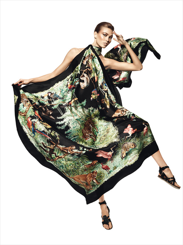 Karlie Kloss《Harper’s Bazaar》西班牙版2013年4月号