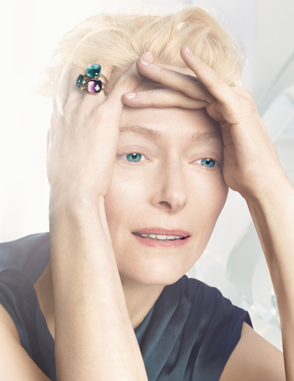 Tilda Swinton 矩献<a target='_blank' style='color: #666666;' href='http://brand.fengsung.com/pomellato/' >宝曼兰朵</a>2013艺术广告