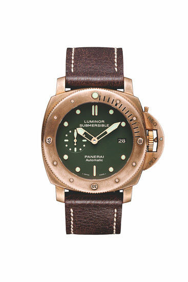 沛纳海(Panerai)Luminor 1950系列3天动力青铜潜水表