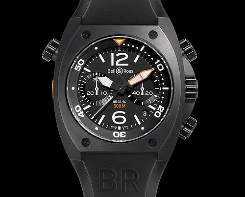 Bell & Ross INSTRUMENT BR02深潜系列腕表